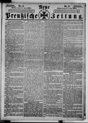 Neue preußische Zeitung on Jan 2, 1894