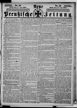 Neue preußische Zeitung vom 08.01.1894