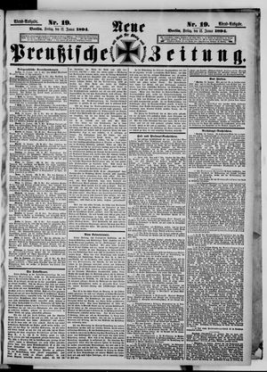 Neue preußische Zeitung on Jan 12, 1894