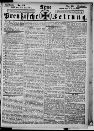 Neue preußische Zeitung vom 15.01.1894
