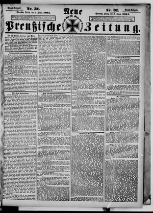 Neue preußische Zeitung vom 19.01.1894