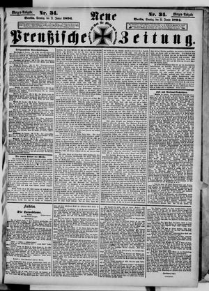 Neue preußische Zeitung vom 21.01.1894