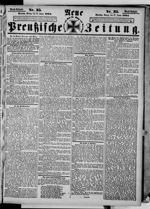 Neue preußische Zeitung vom 22.01.1894
