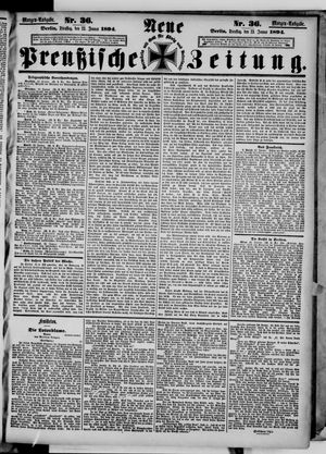 Neue preußische Zeitung vom 23.01.1894