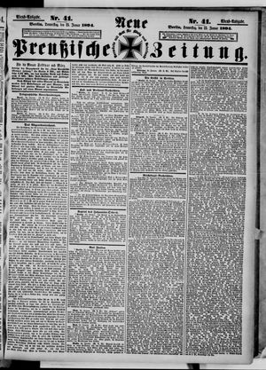 Neue preußische Zeitung vom 25.01.1894
