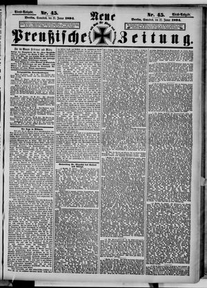 Neue preußische Zeitung vom 27.01.1894
