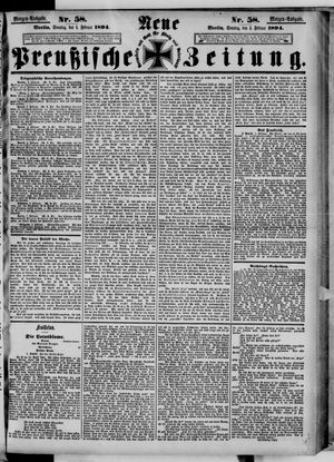 Neue preußische Zeitung vom 04.02.1894