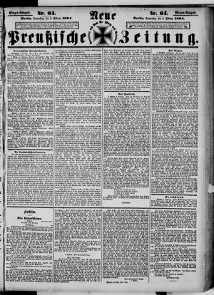 Neue preußische Zeitung vom 08.02.1894