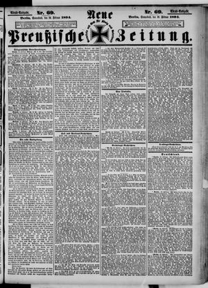 Neue preußische Zeitung vom 10.02.1894