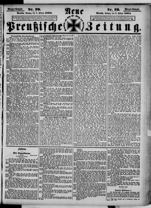 Neue preußische Zeitung vom 11.02.1894