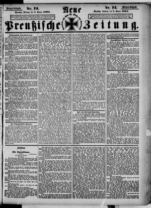 Neue preußische Zeitung vom 14.02.1894
