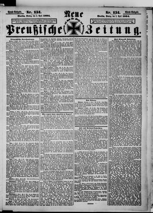 Neue preußische Zeitung vom 02.04.1894