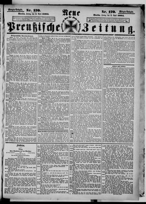 Neue preußische Zeitung vom 13.04.1894