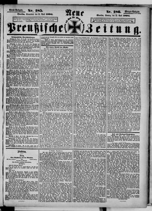 Neue preußische Zeitung vom 22.04.1894