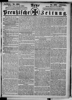 Neue preußische Zeitung vom 25.04.1894