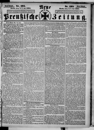 Neue preußische Zeitung vom 27.04.1894