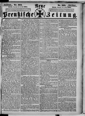 Neue preußische Zeitung vom 10.05.1894