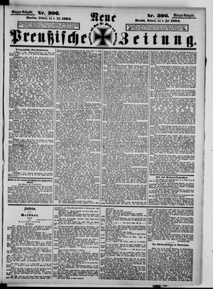 Neue preußische Zeitung vom 04.07.1894
