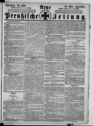 Neue preußische Zeitung vom 07.07.1894