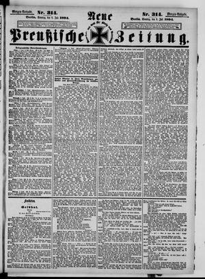 Neue preußische Zeitung vom 08.07.1894