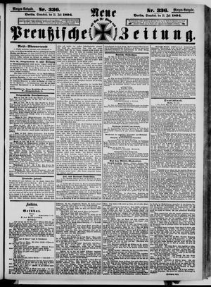 Neue preußische Zeitung vom 21.07.1894
