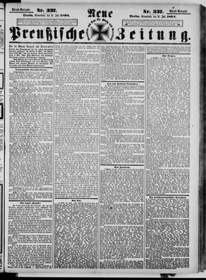 Neue preußische Zeitung vom 21.07.1894