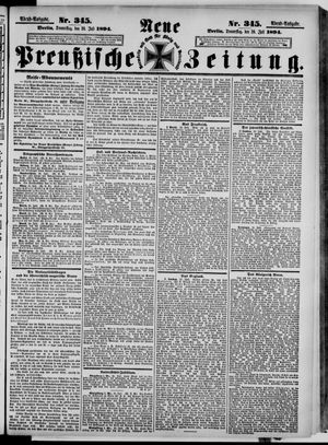 Neue preußische Zeitung vom 26.07.1894