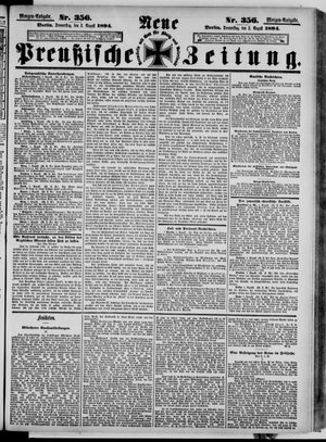 Neue preußische Zeitung vom 02.08.1894