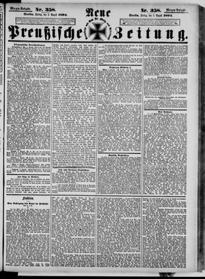Neue preußische Zeitung vom 03.08.1894