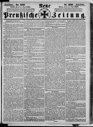 Neue preußische Zeitung vom 03.08.1894