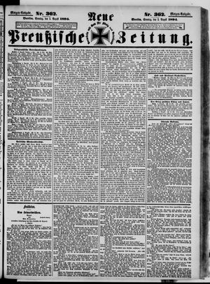 Neue preußische Zeitung vom 05.08.1894