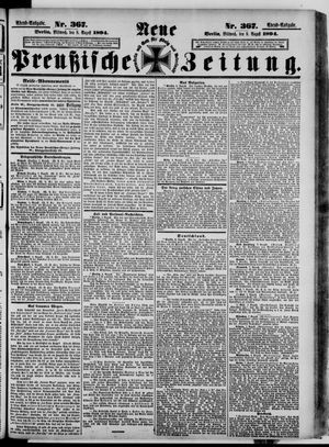 Neue preußische Zeitung vom 08.08.1894