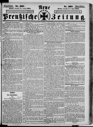 Neue preußische Zeitung vom 09.08.1894