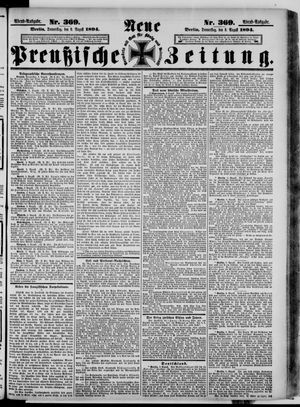 Neue preußische Zeitung vom 09.08.1894