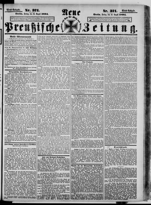 Neue preußische Zeitung vom 10.08.1894
