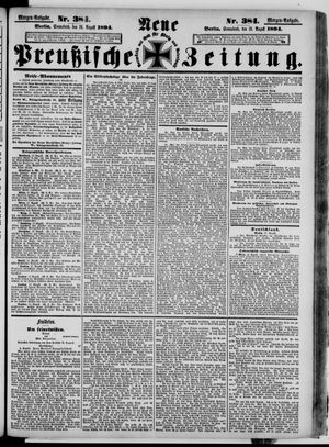 Neue preußische Zeitung vom 18.08.1894