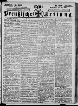 Neue preußische Zeitung vom 20.08.1894