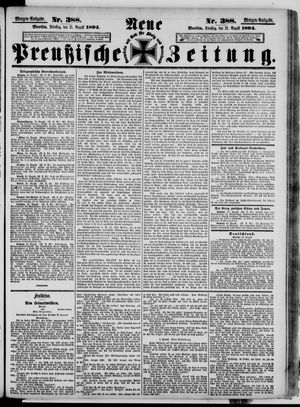Neue preußische Zeitung vom 21.08.1894