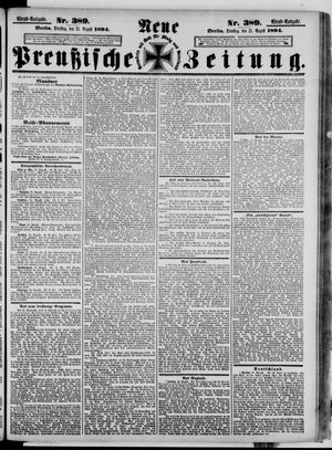 Neue preußische Zeitung vom 21.08.1894