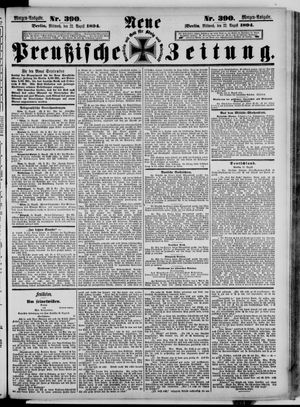 Neue preußische Zeitung vom 22.08.1894