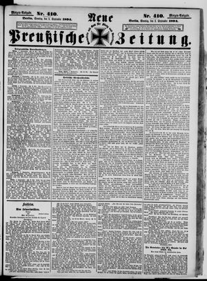 Neue preußische Zeitung vom 02.09.1894