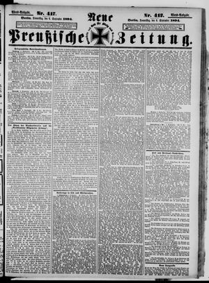 Neue preußische Zeitung vom 06.09.1894