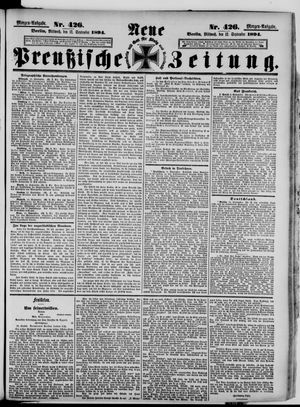 Neue preußische Zeitung vom 12.09.1894