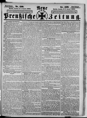 Neue preußische Zeitung vom 13.09.1894