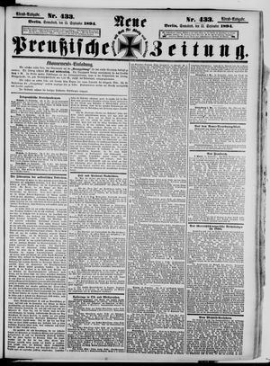 Neue preußische Zeitung vom 15.09.1894