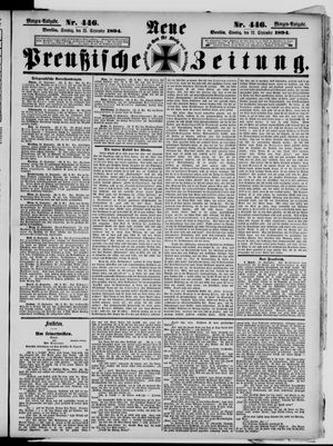 Neue preußische Zeitung vom 23.09.1894
