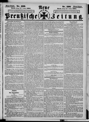 Neue preußische Zeitung vom 05.10.1894