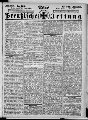 Neue preußische Zeitung vom 06.10.1894