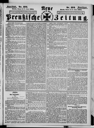 Neue preußische Zeitung vom 10.10.1894