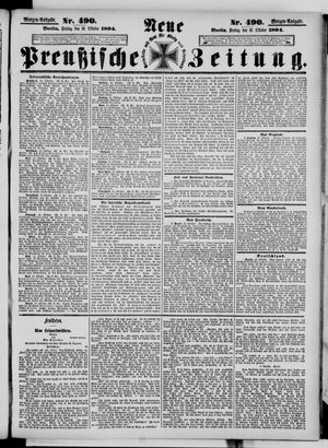 Neue preußische Zeitung vom 19.10.1894